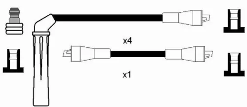 NGK Ignition Cable Kit (8200)