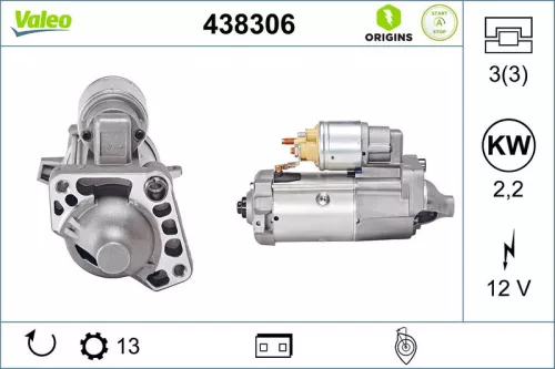 VALEO Starter (438306)