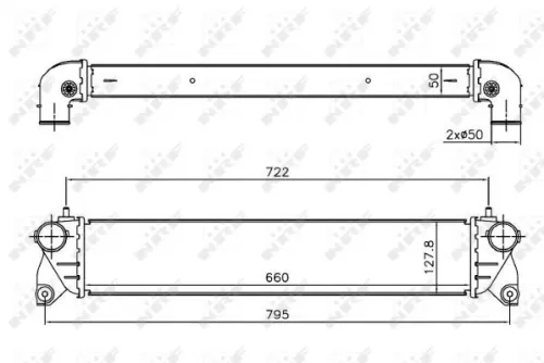 NRF Charge Air Cooler (30369)