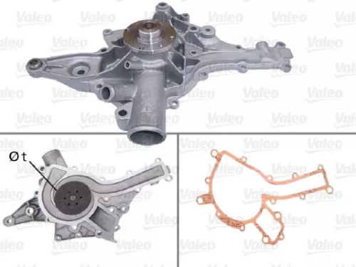 VALEO Water Pump, engine cooling (506832)