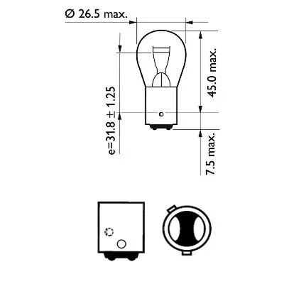 PHILIPS Bulb (12495CP)