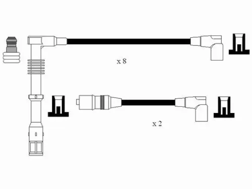 NGK Ignition Cable Kit (44339)
