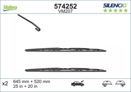 VALEO Wiper Blade (574252)