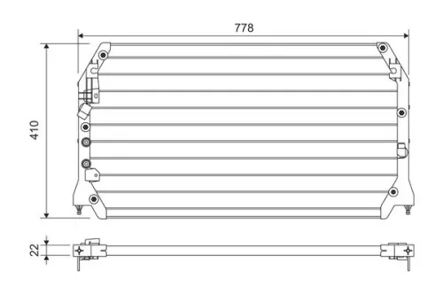 VALEO Condenser, air conditioning (814283)