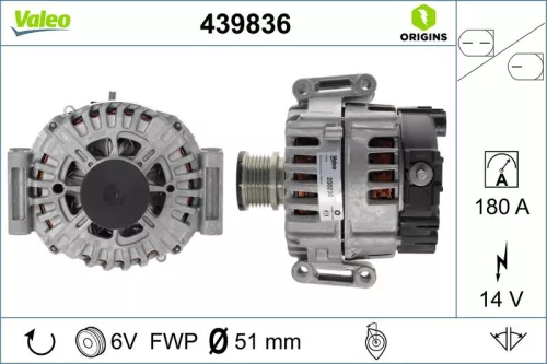 VALEO Alternator (439836)
