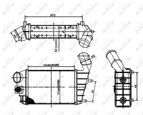 NRF Charge Air Cooler (30142A)