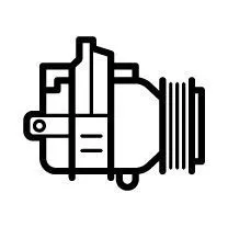 NRF Compressor, air conditioning (32802)