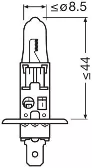 OSRAM Bulb, cornering light (64150NBS)
