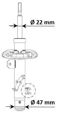 KYB Shock Absorber (339802)