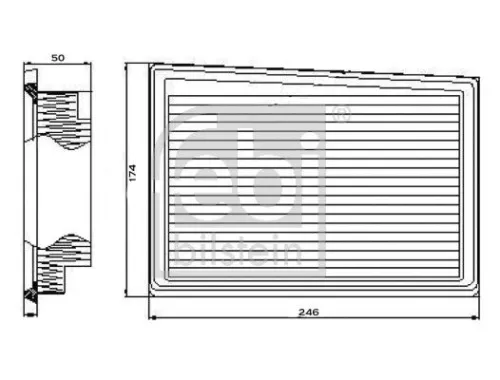 FEBI BILSTEIN Air Filter (101665)