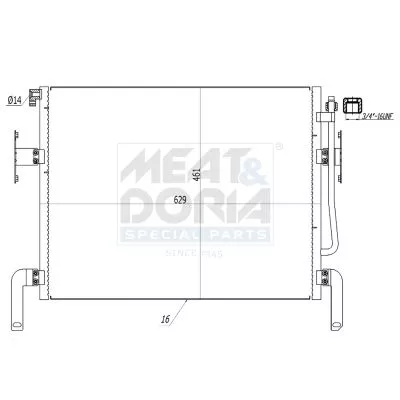Condenser, air conditioning