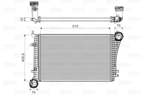 VALEO Charge Air Cooler (818675)