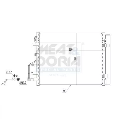 Condenser, air conditioning