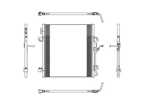 NRF Condenser, air conditioning (350188)