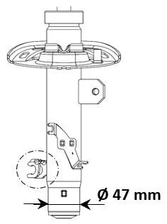 KYB Shock Absorber (3338013)
