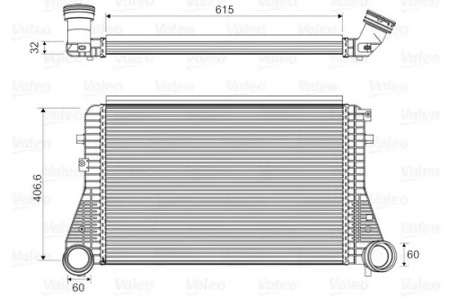 VALEO Charge Air Cooler (818795)