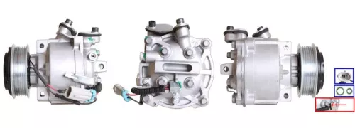Compressor, air conditioning