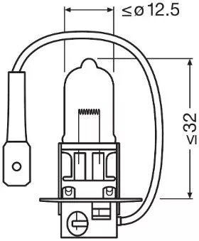 OSRAM Bulb, cornering light (64151NL)
