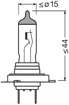 OSRAM Bulb, cornering light (64210-01B)