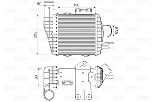 VALEO Charge Air Cooler (818349)