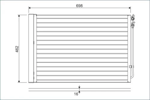 Condenser, air conditioning