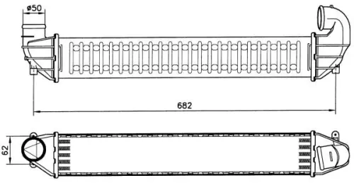 NRF Charge Air Cooler (30139A)