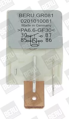 BorgWarner (BERU) Relay, glow plug system (GR081)