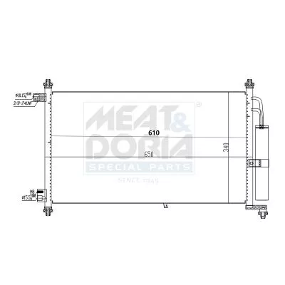 Condenser, air conditioning