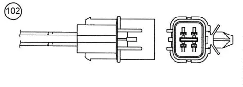 NTK Oxygen Sensor (92280)