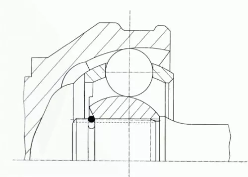 LÖBRO Joint Kit, drive shaft (302262)