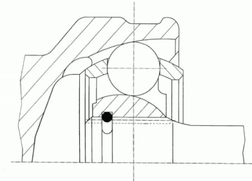 LÖBRO Joint Kit, drive shaft (306222)