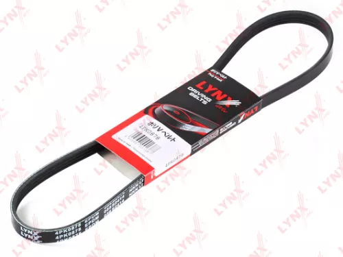 LYNXAUTO Poly V-Belt (4PK0878)