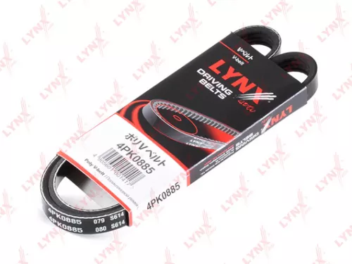 LYNXAUTO Poly V-Belt (4PK0885)