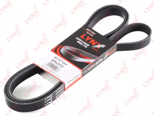 LYNXAUTO Poly V-Belt (6PK2253)