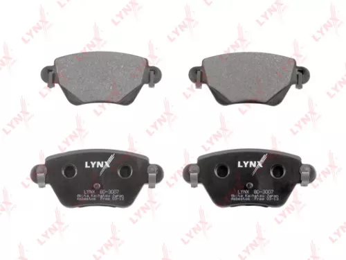 LYNXAUTO Disc brake pads, rear (BD-3007)