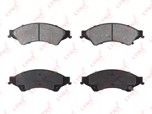 Disc brake pads, front