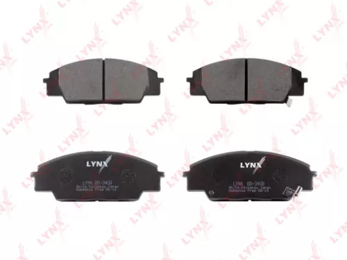 LYNXAUTO Disc brake pads, front (BD-3408)