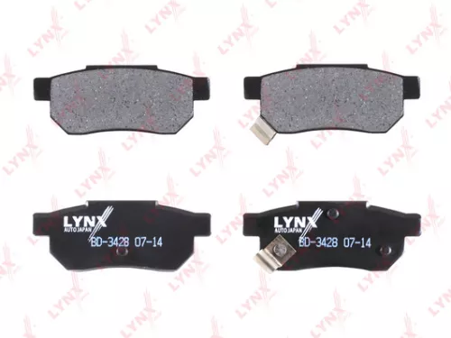 LYNXAUTO Disc brake pads, rear (BD-3428)
