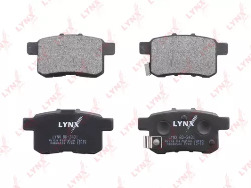 LYNXAUTO Disc brake pads, rear (BD-3431)
