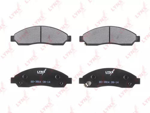 LYNXAUTO Disc brake pads, front (BD-3804)