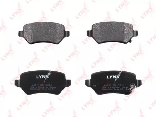 LYNXAUTO Disc brake pads, rear (BD-5911)