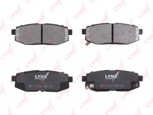 LYNXAUTO Disc brake pads, rear (BD-7114)