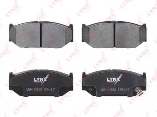 LYNXAUTO Disc brake pads, front (BD-7303)