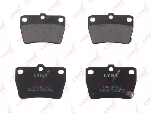 LYNXAUTO Disc brake pads, rear (BD-7510)
