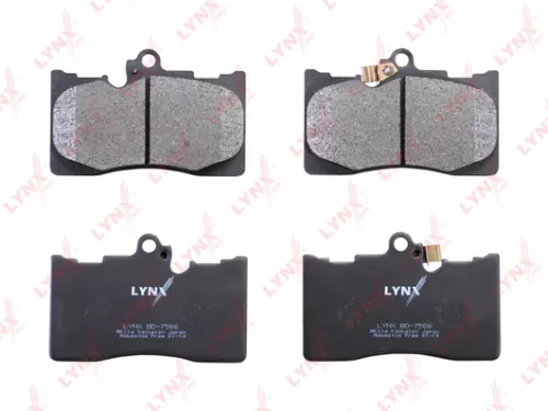 LYNXAUTO Disc brake pads, front (BD-7566)