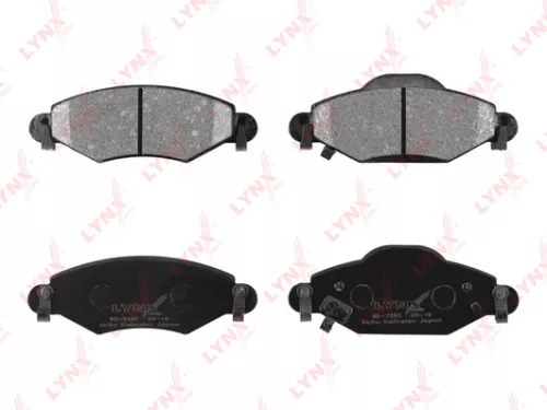 LYNXAUTO Disc brake pads, front (BD-7593)