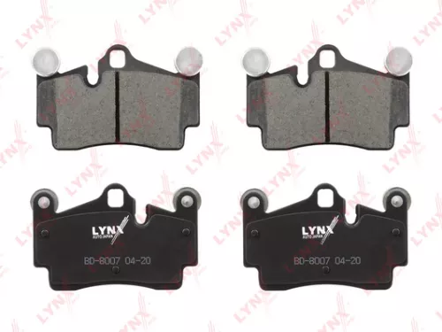 LYNXAUTO Disc brake pads, rear (BD-8007)