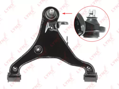 Control arm, front, lower, right