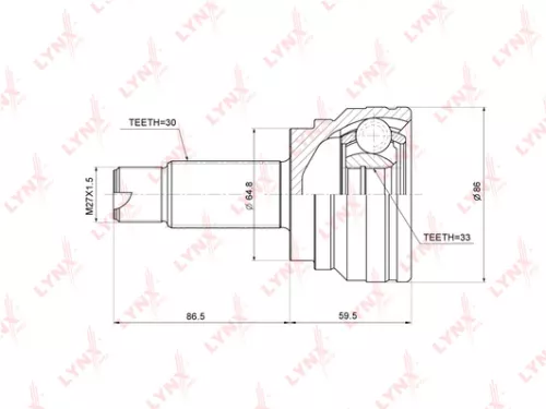 CV-Joint, outer