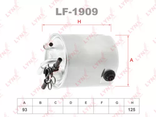 LYNXAUTO Fuel filter (LF-1909)